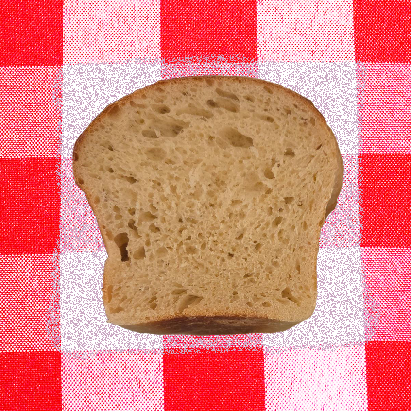 One nice slice of bread